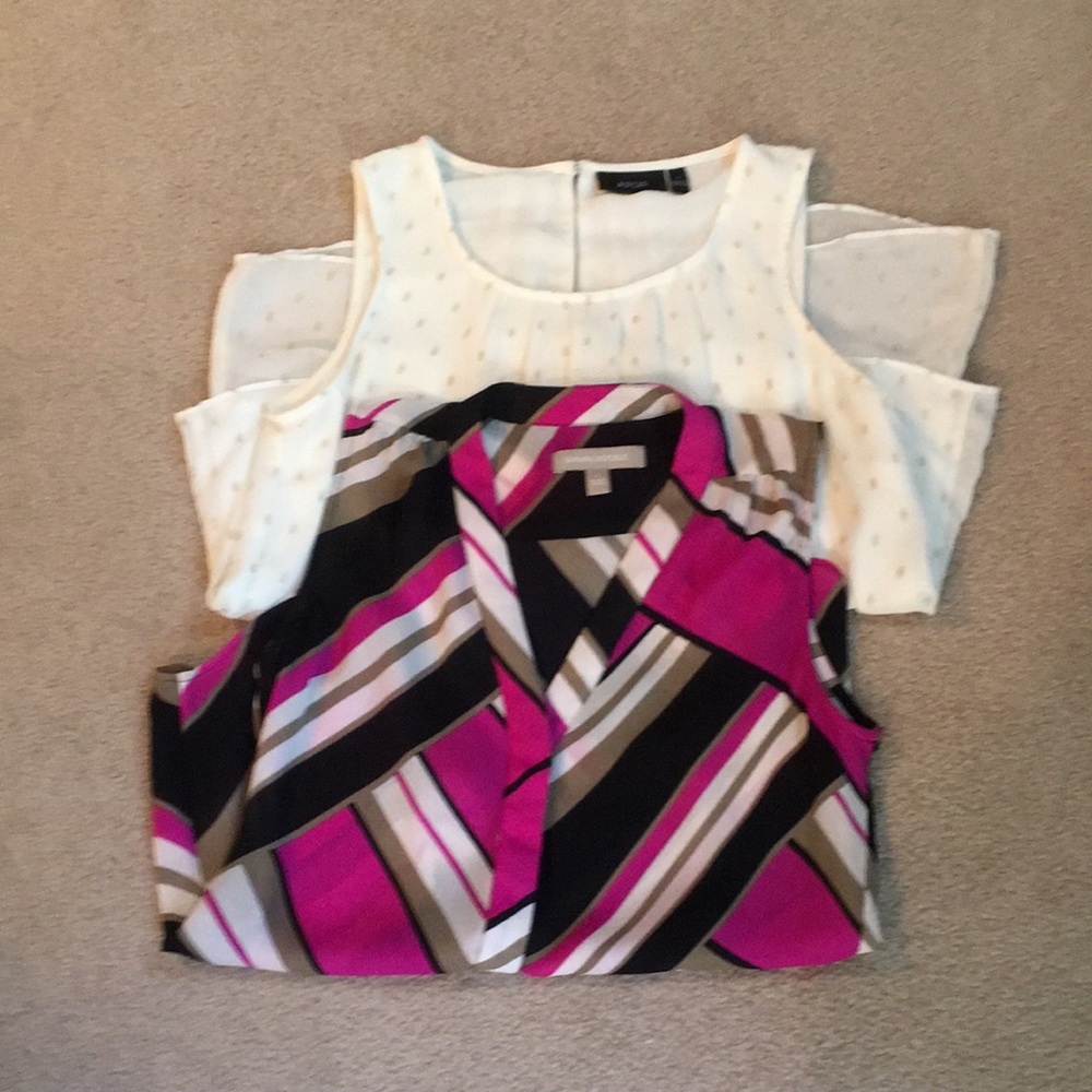 Banana Republic & Apt. 9 sleeveless blouses Bundle